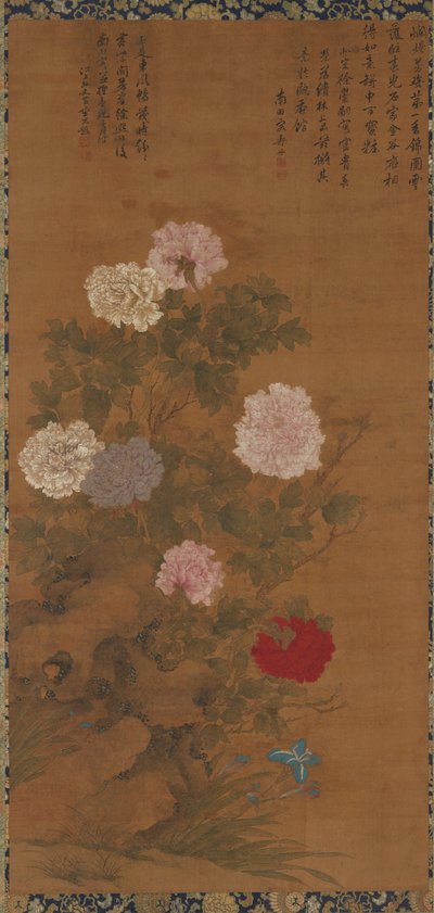 Peonies by Unbekannt Unbekannt